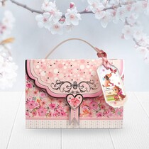 Bastelset, Boutique Chic - Geschenkschachtel: Mini Tasche Projekt