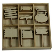 Ornament box, with mark 35 parts!