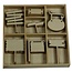 Objekten zum Dekorieren / objects for decorating Ornament box, mit Zeichen 35 Teile!