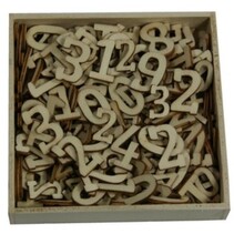Ornament boks, med tall store og små, 256 stykker