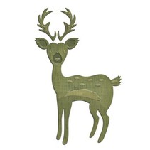 Cutting and embossing stencils, reindeer