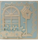 TONIC Cutting and embossing stencils, bird and birdhouse