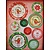 Exlusiv Deluxe Bastelset with A4 punched arches, luxury designer cardboard "Christmas"