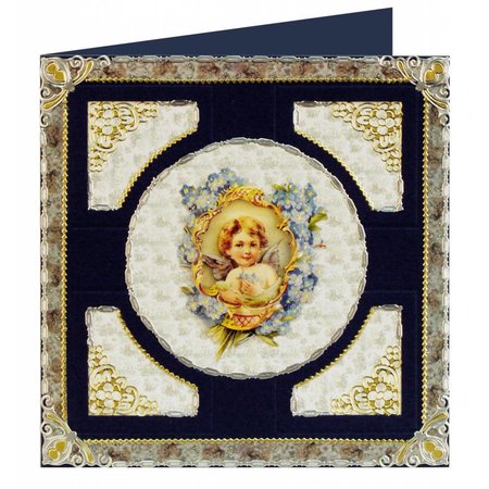 BILDER / PICTURES: Studio Light, Staf Wesenbeek, Willem Haenraets 3D Die Cut sheet: "Angel", 4 ontwerpen