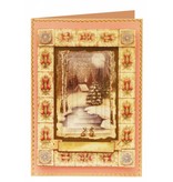 BASTELSETS / CRAFT KITS: 2 Deluxe Die cut sheets: 3D Stanzbogenset "Christmas landscapes"