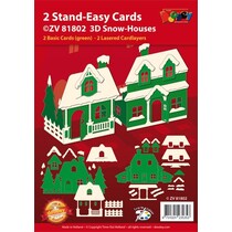 Bastelset pour la conception de 2 Cartes Artisanat