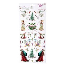 Glitter Cardstock Stickers, Weihnachten