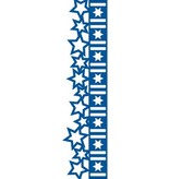 Marianne Design Kutte og prege sjablonger, border med stjerne