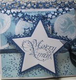 Marianne Design Kutte og prege sjablonger, border med stjerne