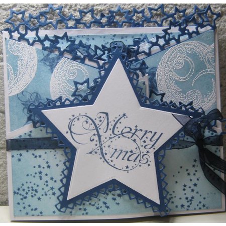 Marianne Design Taglio e goffratura stencil, confine con la stella