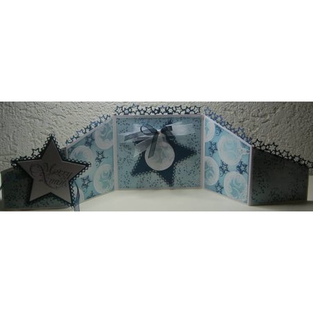 Marianne Design Corte e de estampagem estênceis, fronteira com a estrela