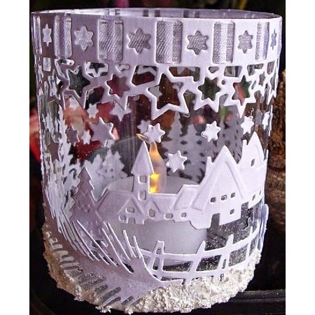 Marianne Design Kutte og prege sjablonger, border med stjerne