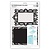 X-Cut / Docrafts A4 emboss.templ - em forma de moldura