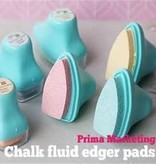 FARBE / INK / CHALKS ... Kritt Edger Sett med fire farger