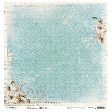 Designer Papier Scrapbooking: 30,5 x 30,5 cm Papier Designerbogen, 30,5 x 30,5cm Winter Memories