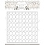 Amy Design Ponsen en embossing sjablonen Grid