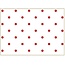 Tante Ema Bomuld stof: heldige punkter, 50x65cm Classic Red,