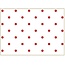 Tante Ema Cotton fabric: lucky points, 50x65cm Classic Red,