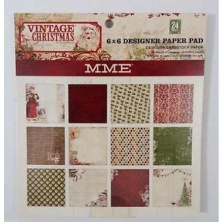 DESIGNER BLÖCKE  / DESIGNER PAPER Diseñador Block, Vintage Navidad