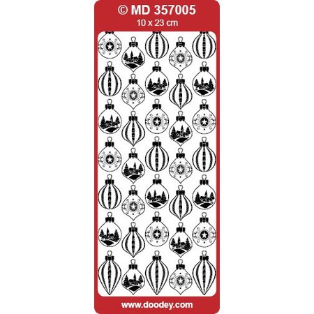 Sticker Sticker, palla di Natale