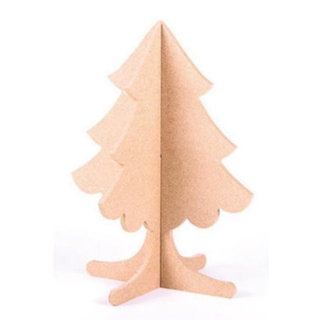 Objekten zum Dekorieren / objects for decorating 3D holze Weihnachtsbaum