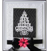 Creative Expressions Cutting and embossing stencils Christmas