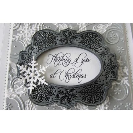 Creative Expressions Cutting en embossing stencils, 4 decoratieve frame met ster motief