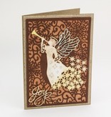 Creative Expressions Cutting and embossing stencils, Christmas motifs: decorative frame with snowflakes