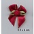 Embellishments / Verzierungen male 3 luksus mini, rød