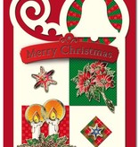 Exlusiv Bastelset: 4 Christmas Cards