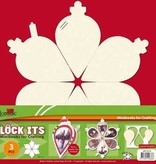 Scrapbooking ... Bastelset: 3 per fallo di Scrapbooking Mini Libri di Natale