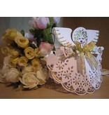 Marianne Design Goffratura e Schneideshablone, modello craftabili "Angel con la bandiera" CR1233