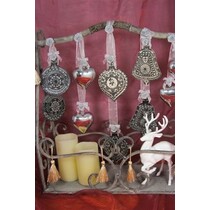 Tampons transparents, boule de Noël 3D avec Bell