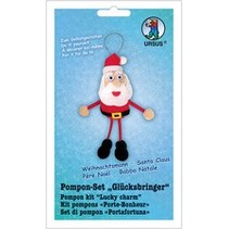 Bastelset: Pompon-Set Lucky Charmes Kerstman