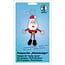 Kinder Bastelsets / Kids Craft Kits Bastelset: Portafortuna Pompon-Set Santa Claus