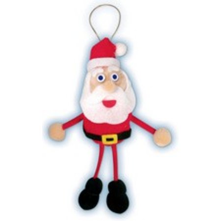 Kinder Bastelsets / Kids Craft Kits Bastelset: Pompon-SET Lucky Charms de Santa Claus