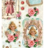 BILDER / PICTURES: Studio Light, Staf Wesenbeek, Willem Haenraets A4 cut sheets, Shabby chic, Christmas labels / Trailers Studio Light