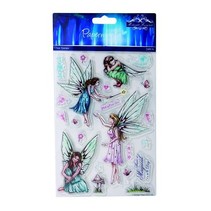 5x7 clear stamps - midnight fairytale (fairies)
