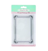 embossing Präge Folder Universal embossing folder (a6) - pampered pets (frame)