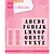Marianne Design Cutting en embossing stencils Marianne Design, inbare zegel alfabet
