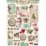 BILDER / PICTURES: Studio Light, Staf Wesenbeek, Willem Haenraets 3D die cut sheet A4, Shabby chic, Christmas labels / Trailers Studio Light