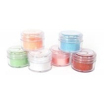 Glitzerpuder Pastell Farbe