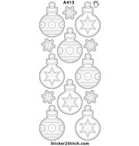 REDDY Brodér klistermærker, jul bold for