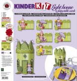 Kinder Bastelsets / Kids Craft Kits Crianças conjunto ofício: 6 cartões do lugar, fadas e farol