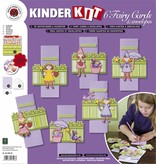 Kinder Bastelsets / Kids Craft Kits Bambini Bastelset 6 carte e buste: Fairies