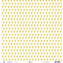 Scrapbooking paper: small gold hearts