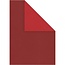 DESIGNER BLÖCKE  / DESIGNER PAPER 10 ark struktur karton, A4 21x30 cm, rød, ekstra klasse