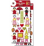 Kinder Bastelsets / Kids Craft Kits Estampes impression recto verso: Marie & Friends