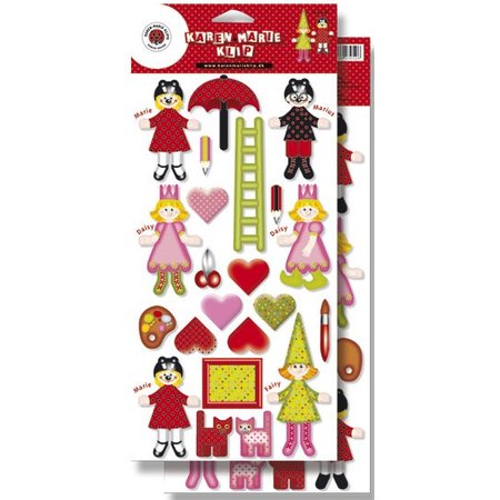 Kinder Bastelsets / Kids Craft Kits Stampings sided printing: Marie & Friends