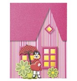 Kinder Bastelsets / Kids Craft Kits Stanzteile beidseitig bedruckt: Marie & Friends